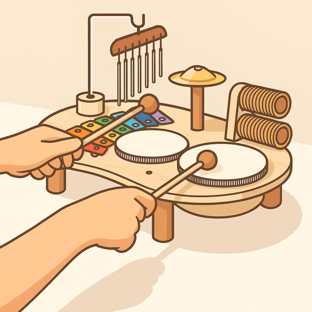 「音の森リトミックドラム」で広がる「学びと音の科学」