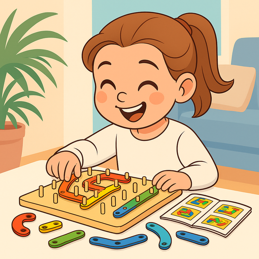 手を使うと脳が育つ理由とは？モンテッソーリ教育 × 木製ペグボードの科学的メリット